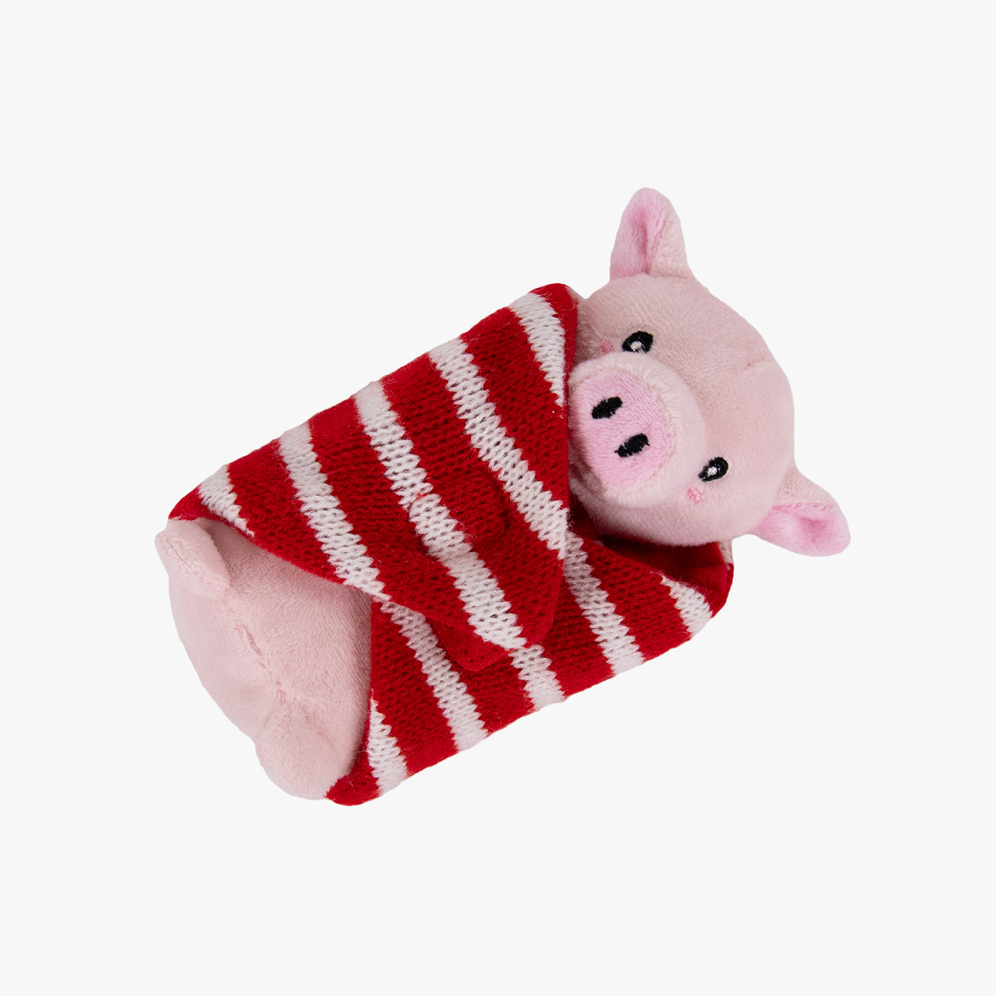 Penny Pig In Blanket Cat Toy