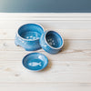 Indigo Impressions Paw Bowl- Blue