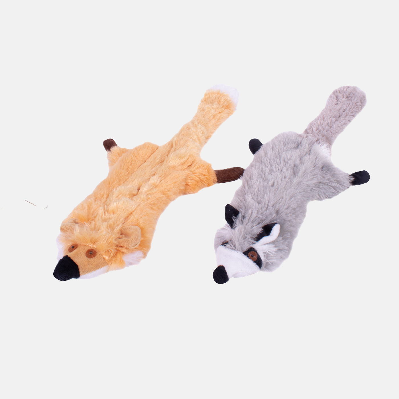 Plush Dog Toy With Double Squeaker