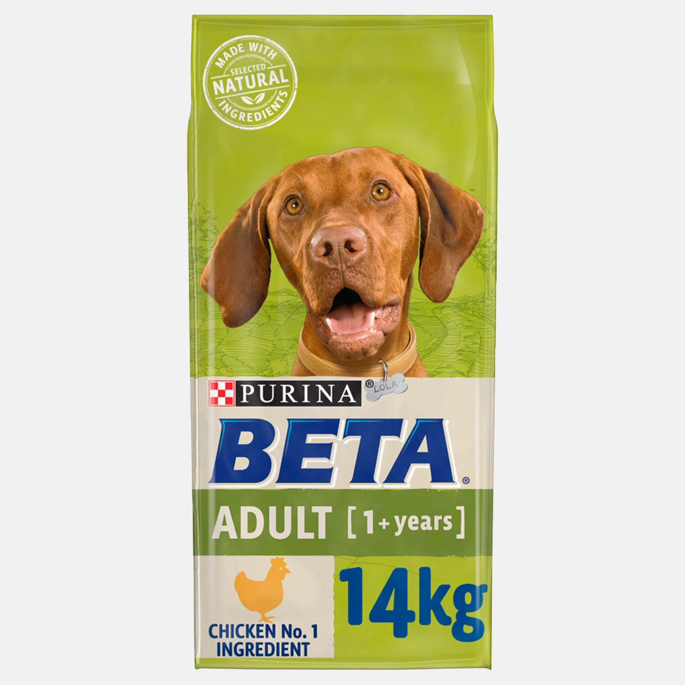 Purina Beta Adult Dry Dog Food with Chicken 14KG
