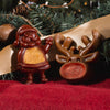 Rosewood Festive Filled Santa & Reindeer Rawhide Free Dog Treats