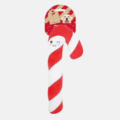 Rosewood Christmas Candy Cane Rope Core Toy
