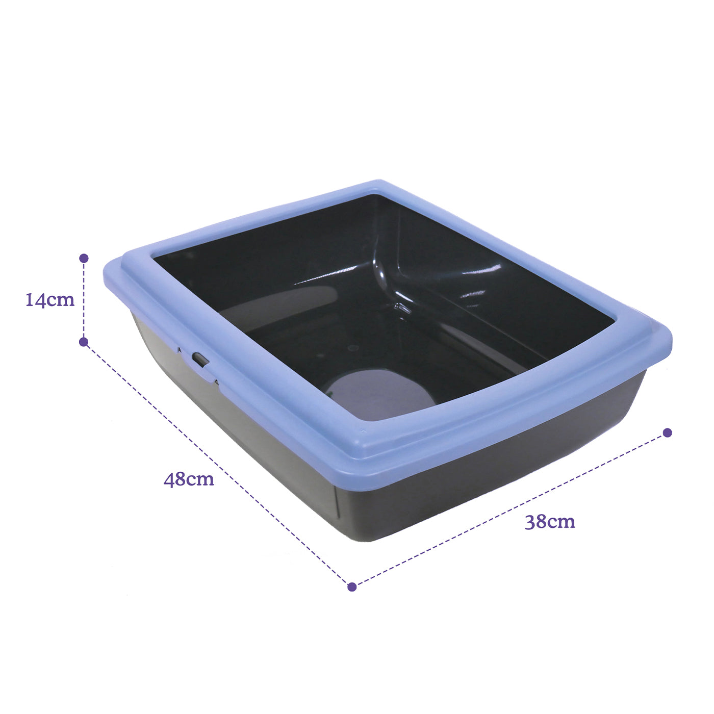 Rosewood Eco Line Litter Tray with Rim