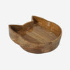 Rosewood Wooden Cat Shaped Bowl
