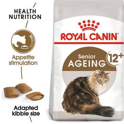 Royal Canin Ageing 12+ Senior Dry Cat Food 4KG