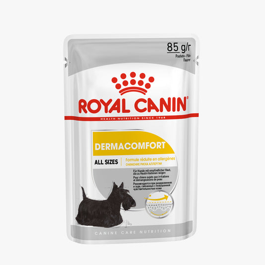 Royal Canin Derma Comfort Wet Adult Dog Food in Loaf (12 x 85g)