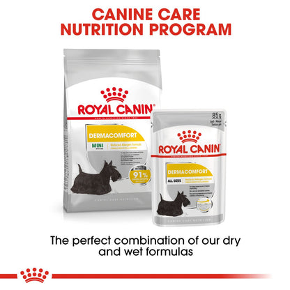 Royal Canin Derma Comfort Wet Adult Dog Food in Loaf (12 x 85g)