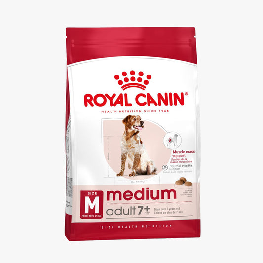 Royal Canin Medium Adult 7+ Dog Food 15KG