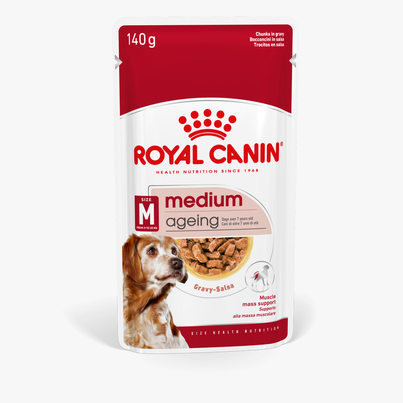 Royal Canin Medium Ageing 7+ Wet Dog Food (10 x 140g)