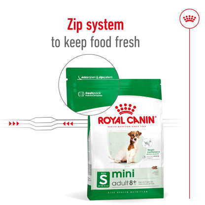 Royal Canin Mini Adult 8+ Dog Food 8KG