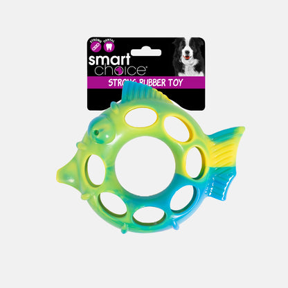 Rubber Flounder Fish Dog Toy