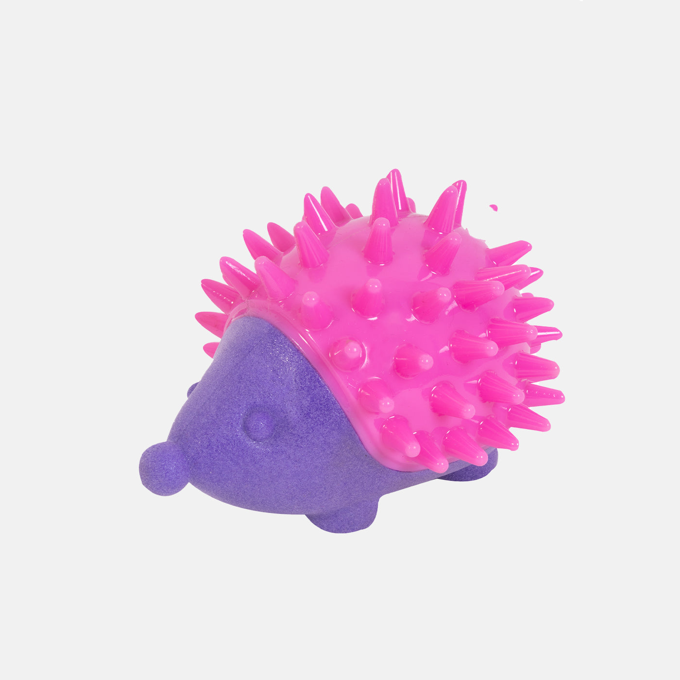 Rubber Hedgehog Dog Toy With Squeaker