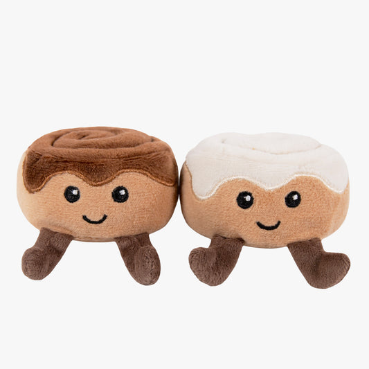 Rudy & Clarice Cinnamon Bun Duo Cat Toys