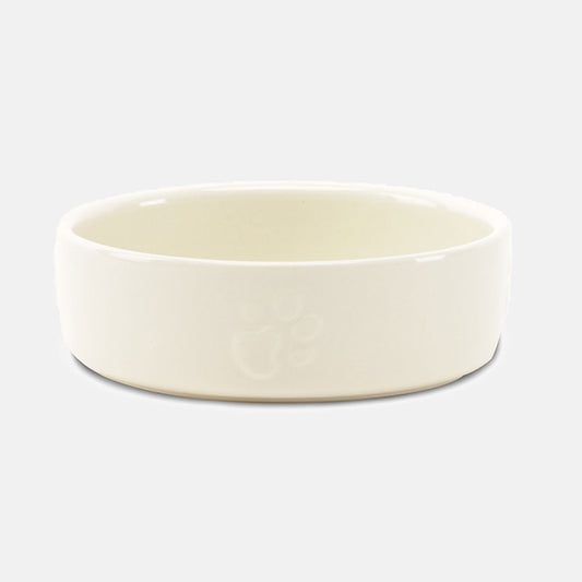 Scruffs Icon Food Bowl - Cream