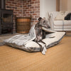 Sleepy Burrows Bed in Balmoral Dove Grey Tweed by Lords & Labradors
