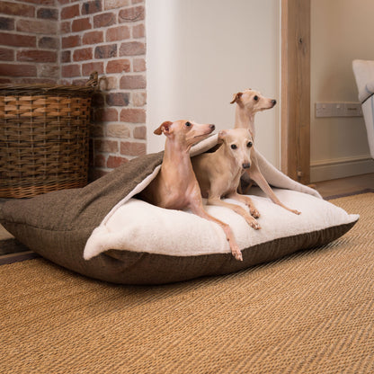Sleepy Burrows Bed In Inchmurrin Umber By Lords & Labradors