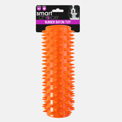 Spiky Rubber Baton Dog Toy
