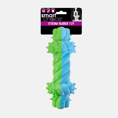 Spiky Rubber Dog Toy With Squeaker