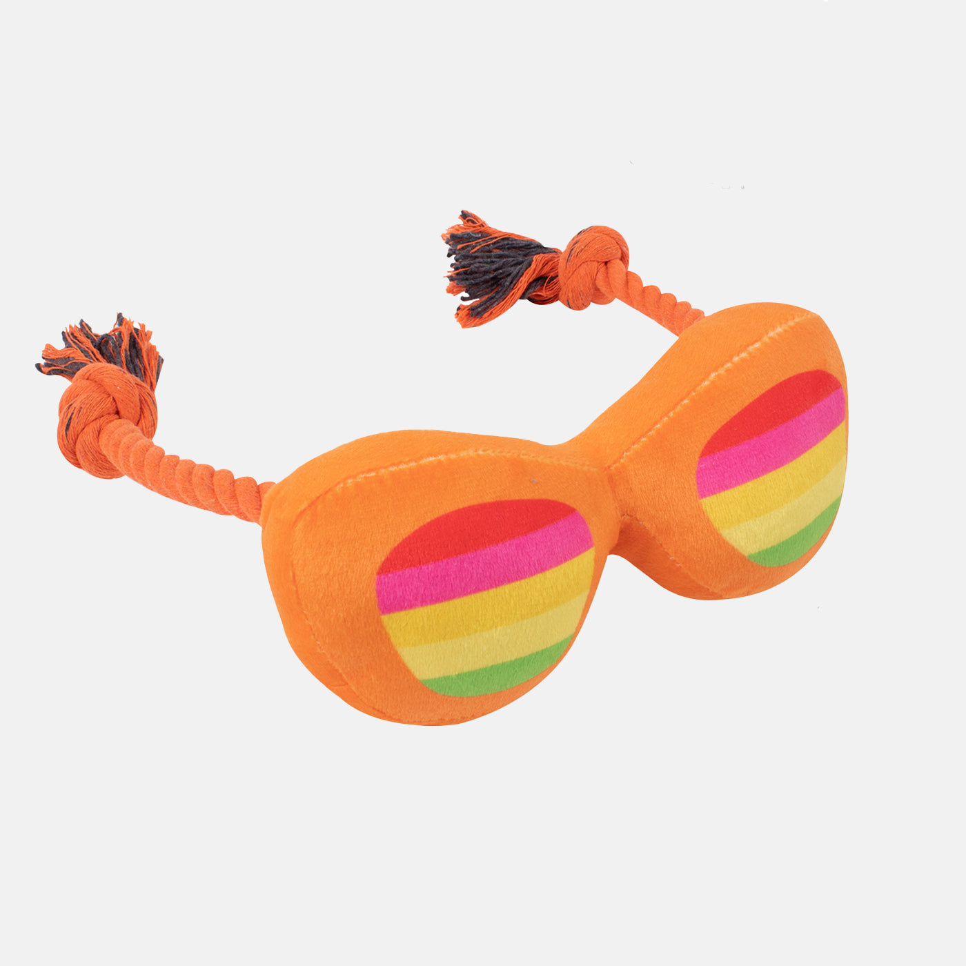 Summer Sunglasses Plush Dog Toy