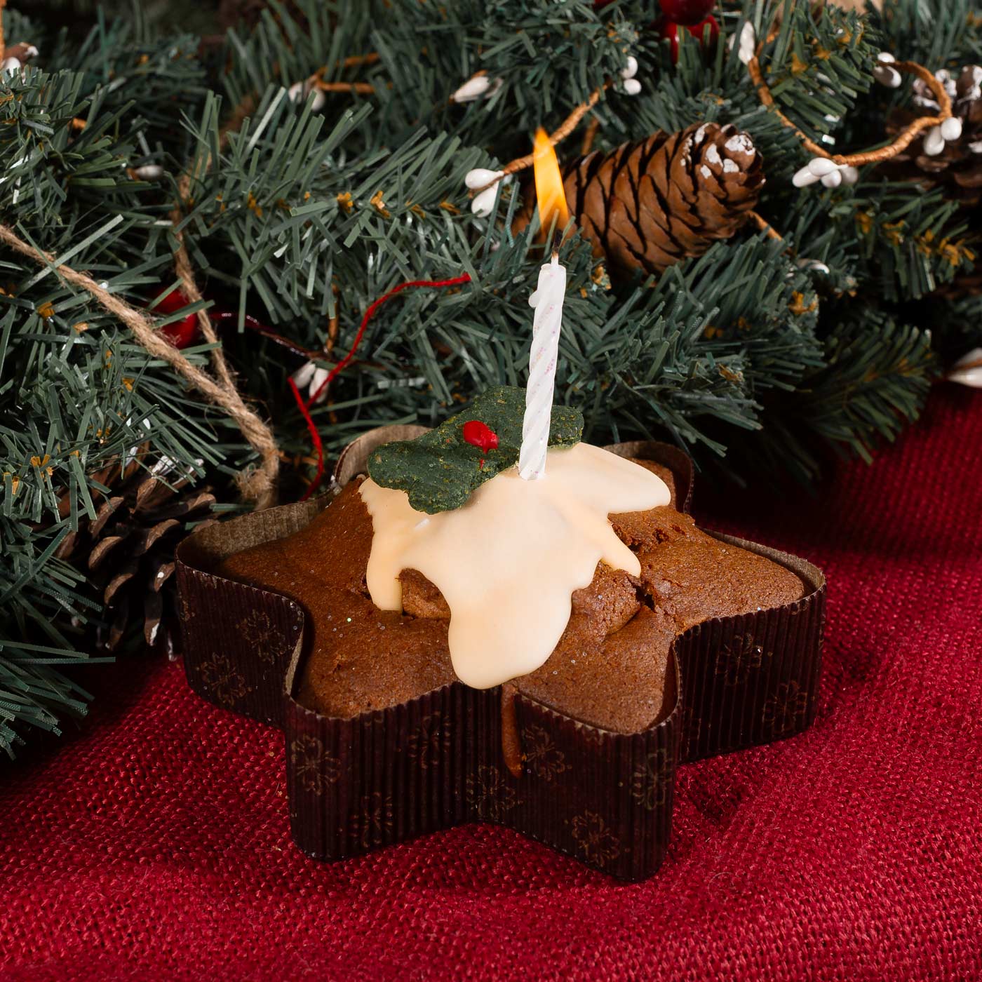 Barking Bakery Yappy Woofmas Christmas Star Cake For Dogs, The Perfect Festive Cake For Pets, Available Now at Lords & Labradors