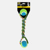 Tennis Ball Knotted Rope Dog Tug Toy