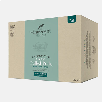 The Innocent Hound Finest Pulled Pork Complete Air Dried Dog Food