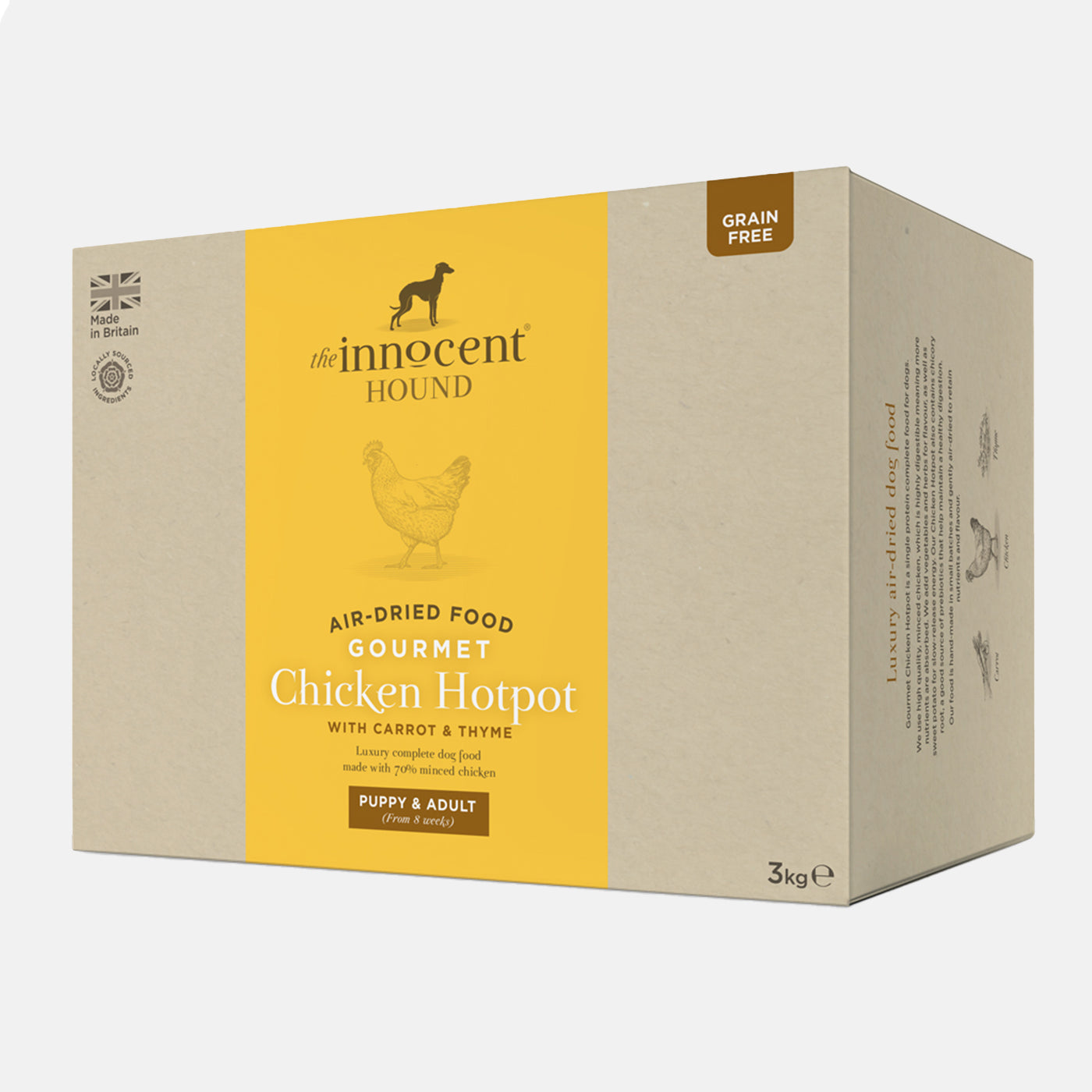 The Innocent Hound Gourmet Chicken Hotpot Complete Air Dried Dog Food