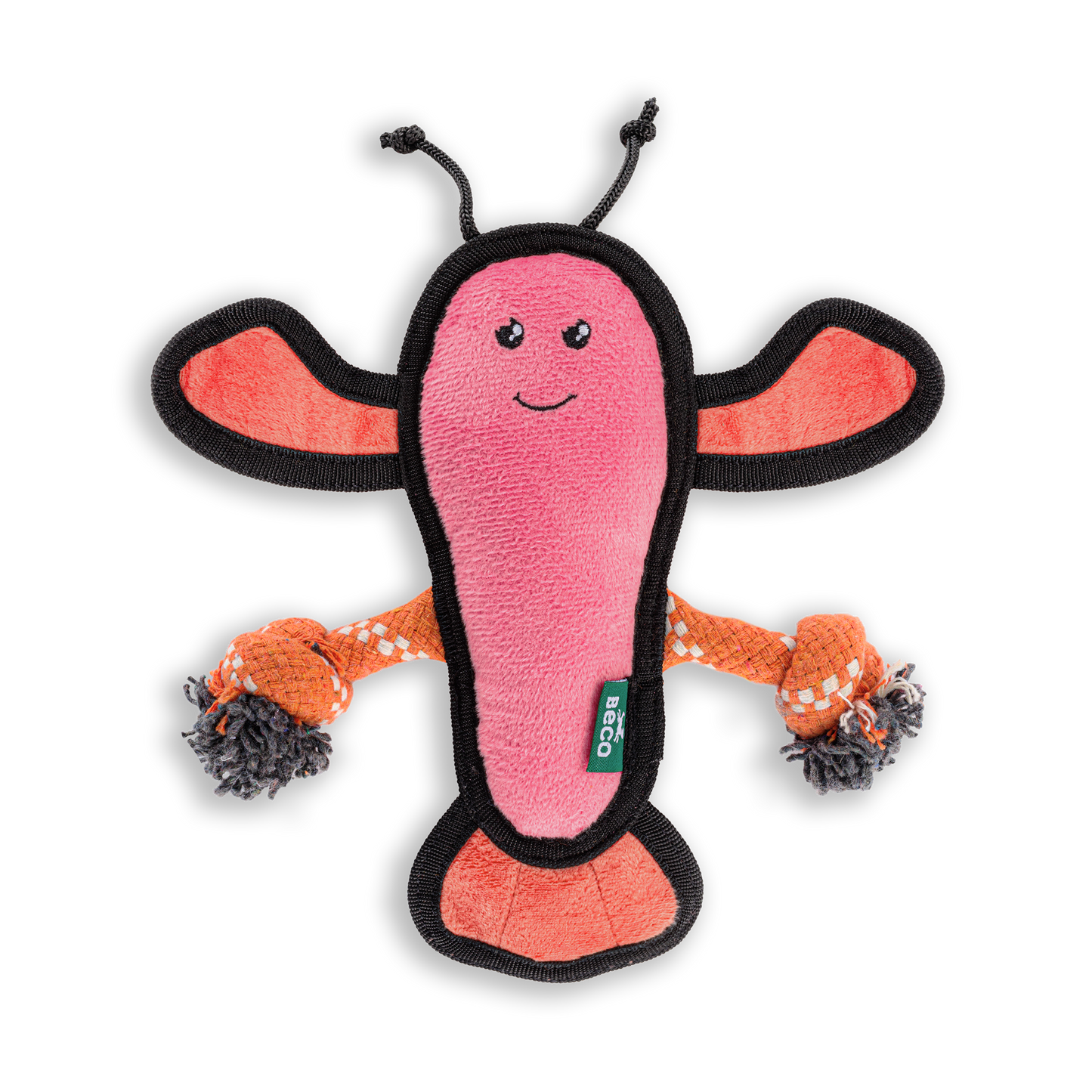 Beco Plush Lobster Dog Toy Medium
