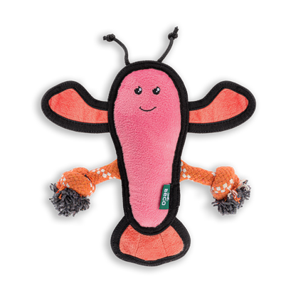 Beco Plush Lobster Dog Toy Medium