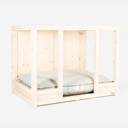 Wooden Salcombe Open Dog Crate by Lords & Labradors