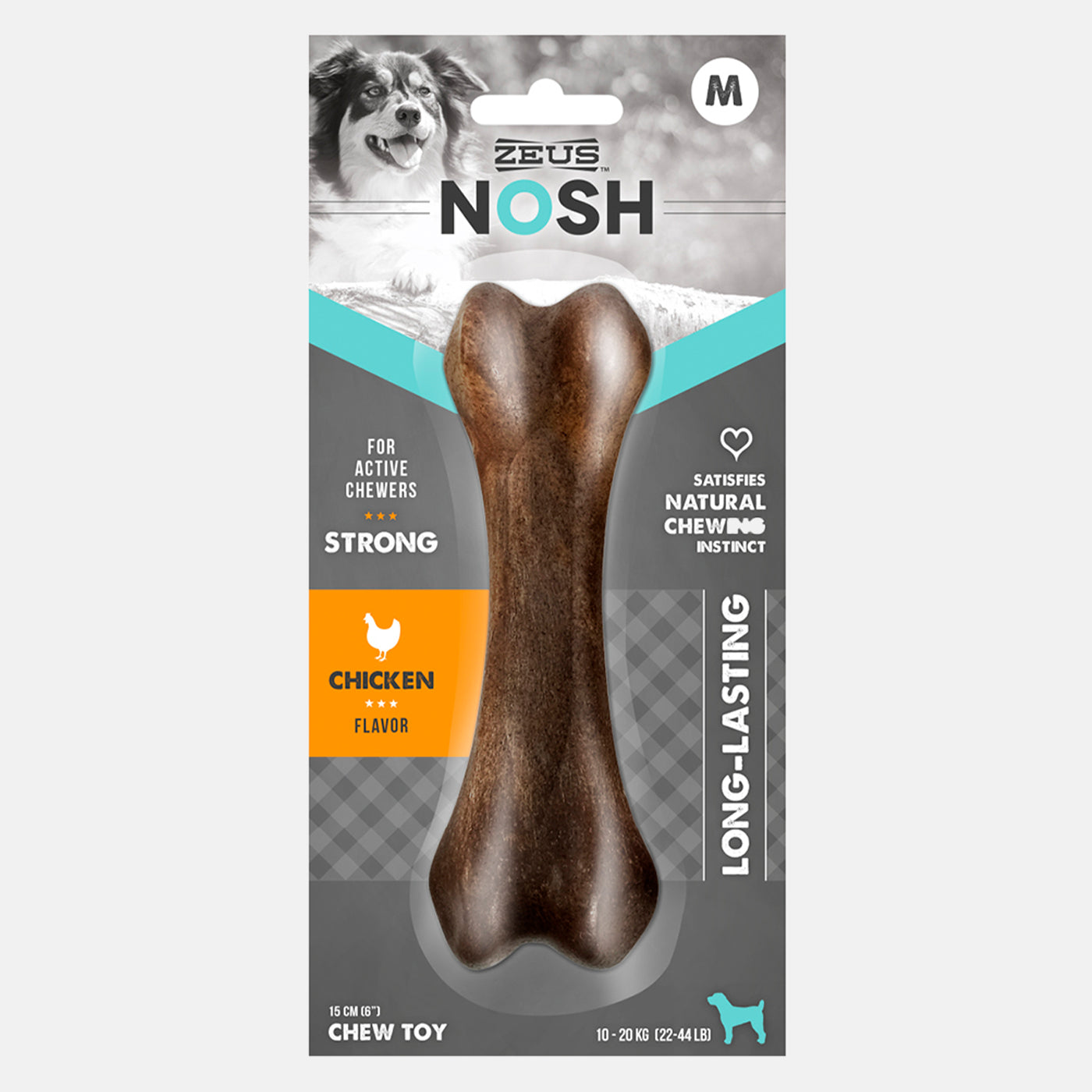 Zeus Nosh Strong Single Chicken Chew Bone