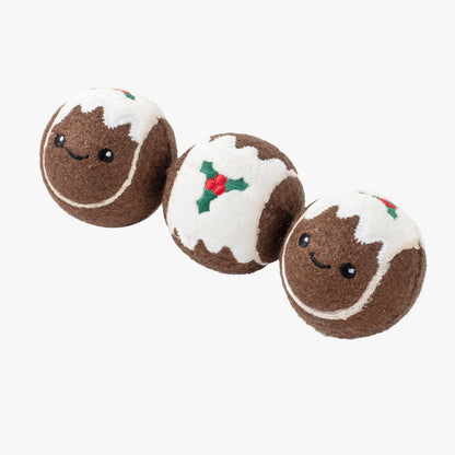 Zoon PudPooch Tennis Balls 3 Pack