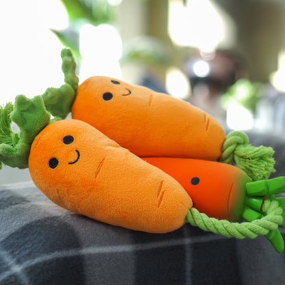 Zoon Tugga Carrots Dog Toy