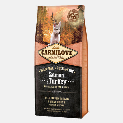 Carnilove Salmon & Turkey Large Breed Puppy Food