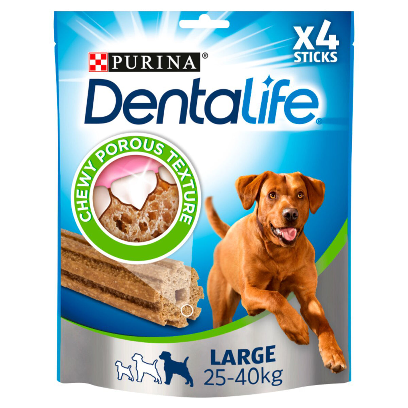 DENTALIFE Large Dog Dental Chew 4 Sticks (4x35g)