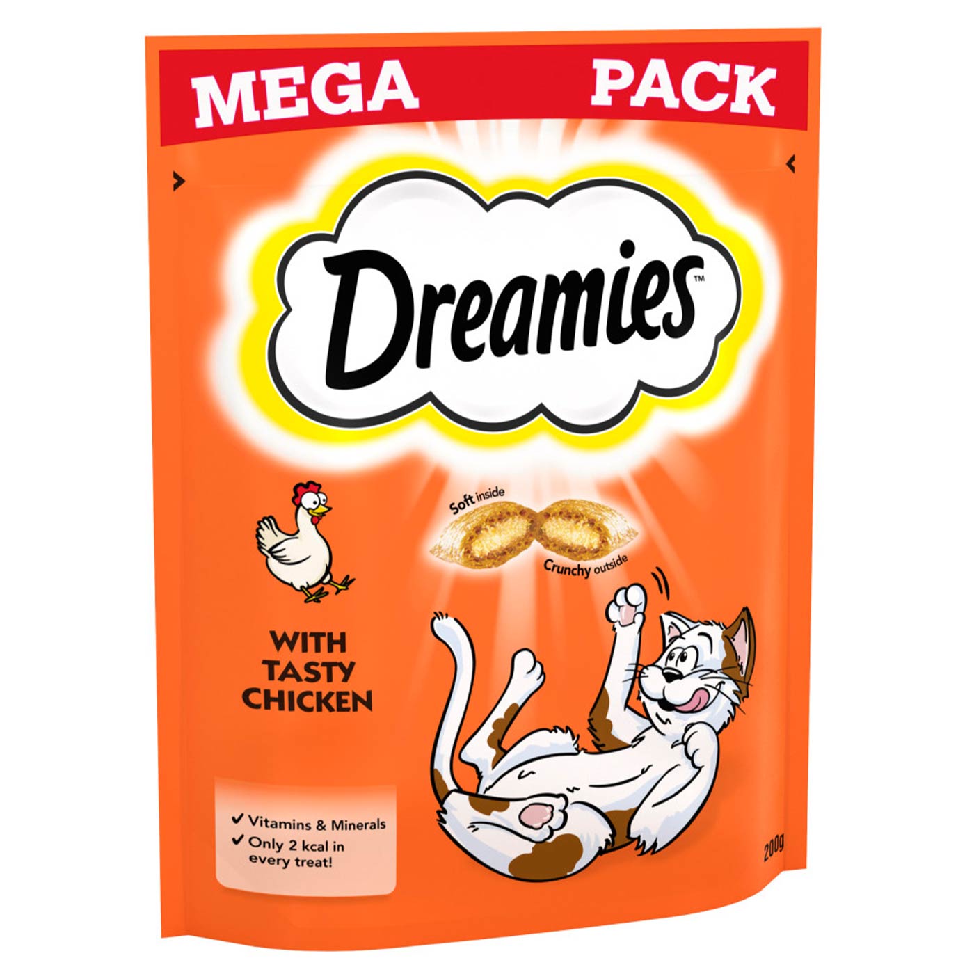 Dreamies Cat Treats with Chicken
