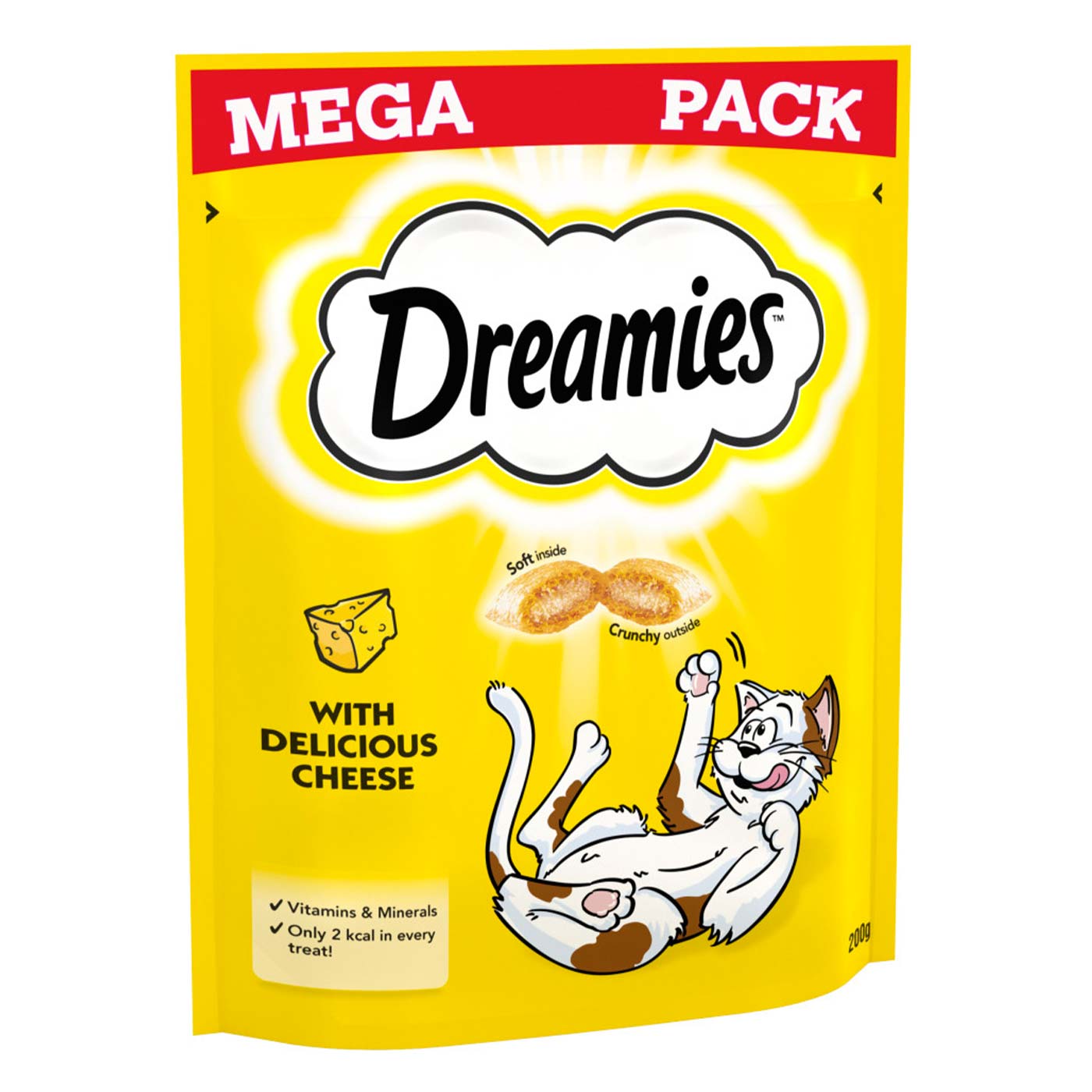 Dreamies Cat Treats with Cheese 200g