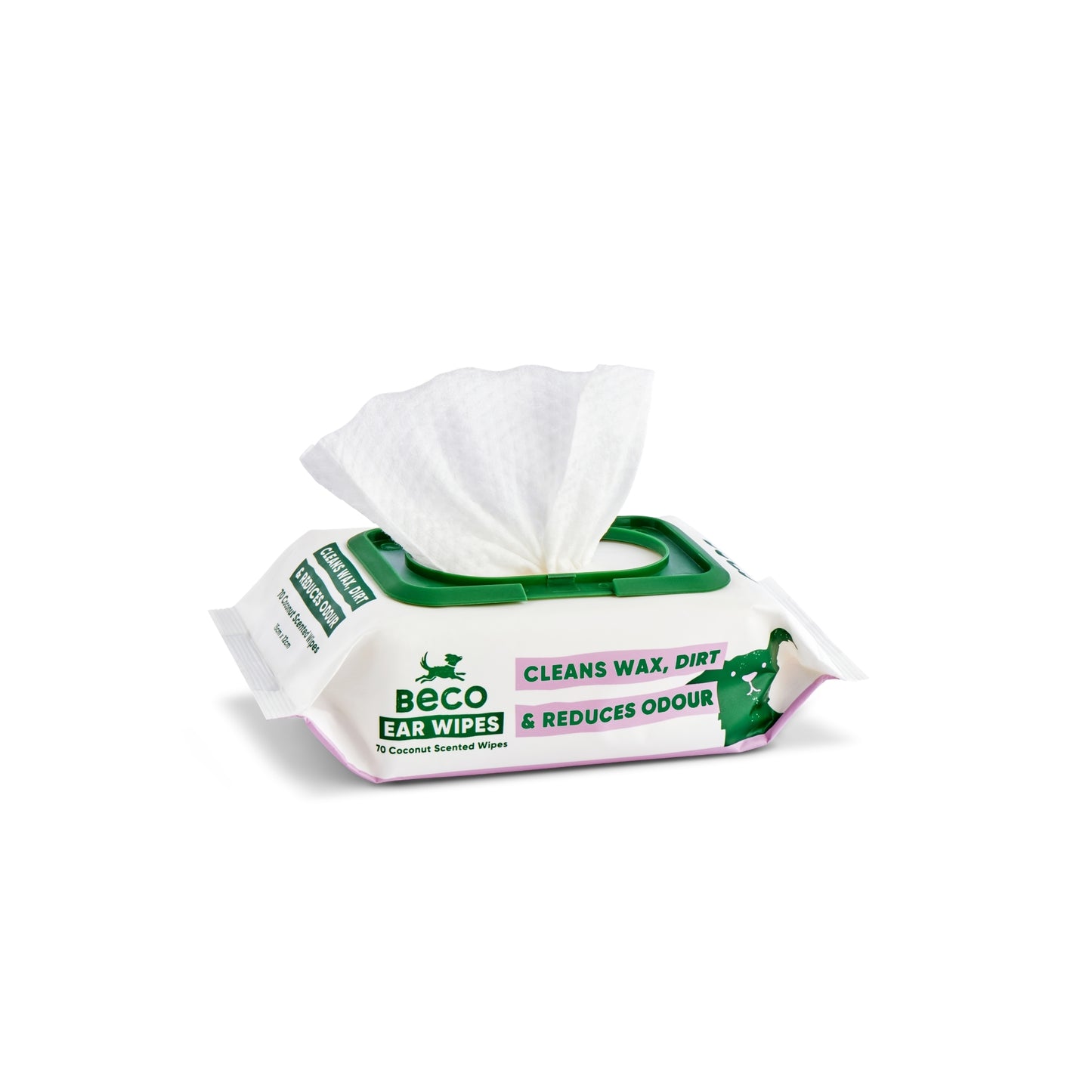 Beco Dog Ear Wipes 70 Pack