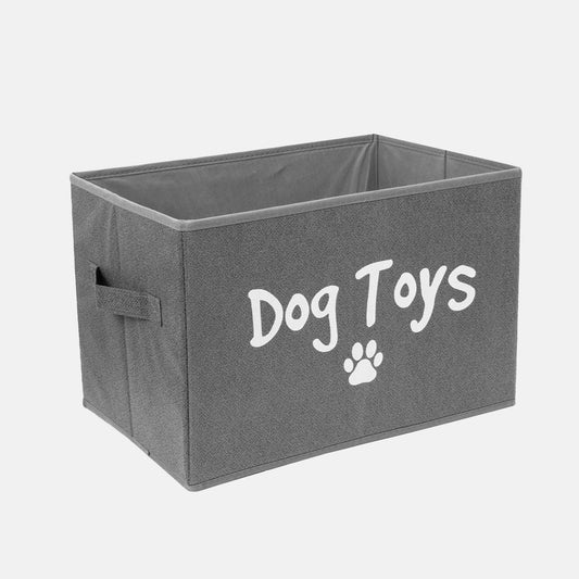 Folding Dog Toy Storage Box