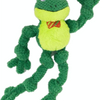 KONG Holiday Knots Bow Tie Frog
