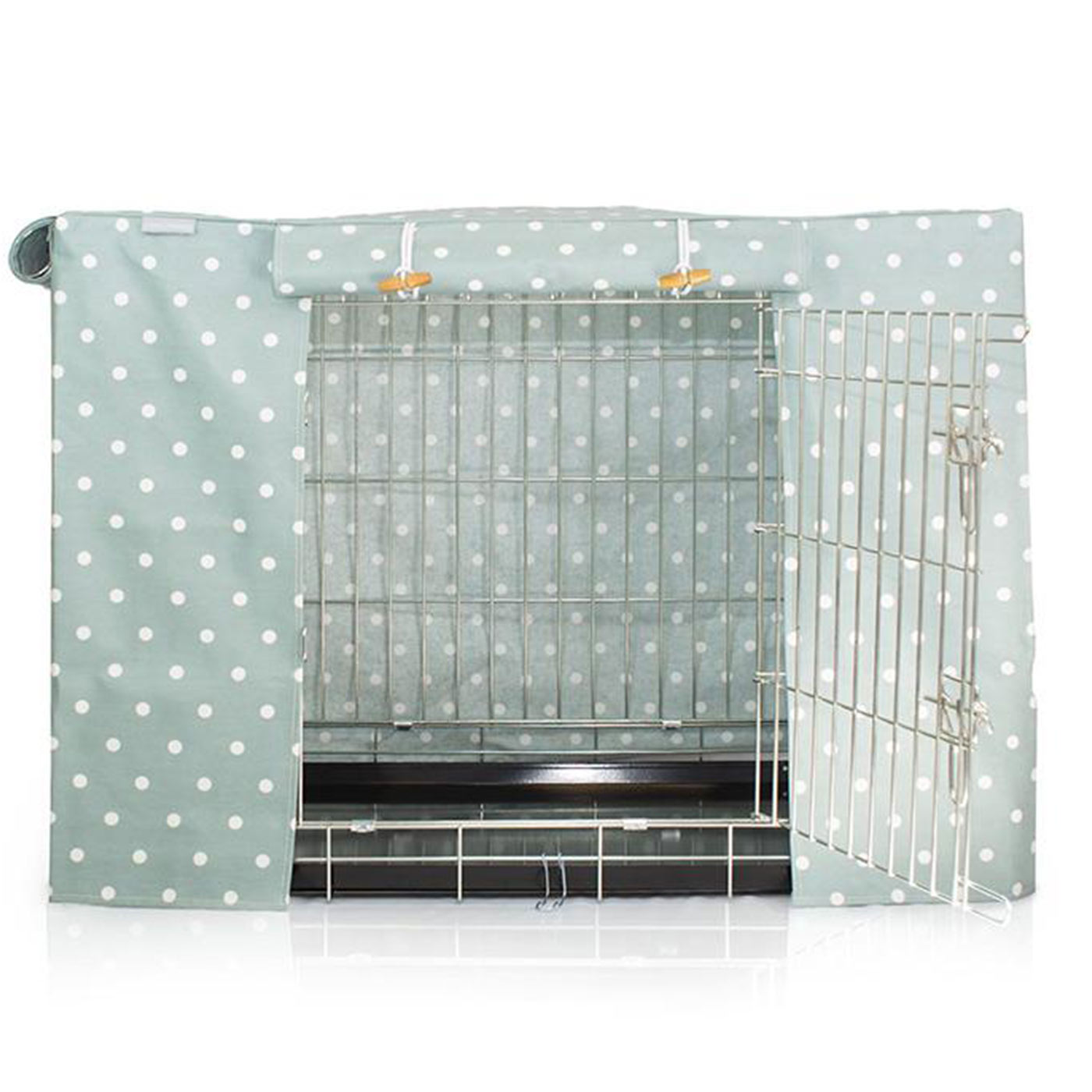 Gold Dog Crate & Oilcloth Cover Set Dog Crate Lords & Labradors