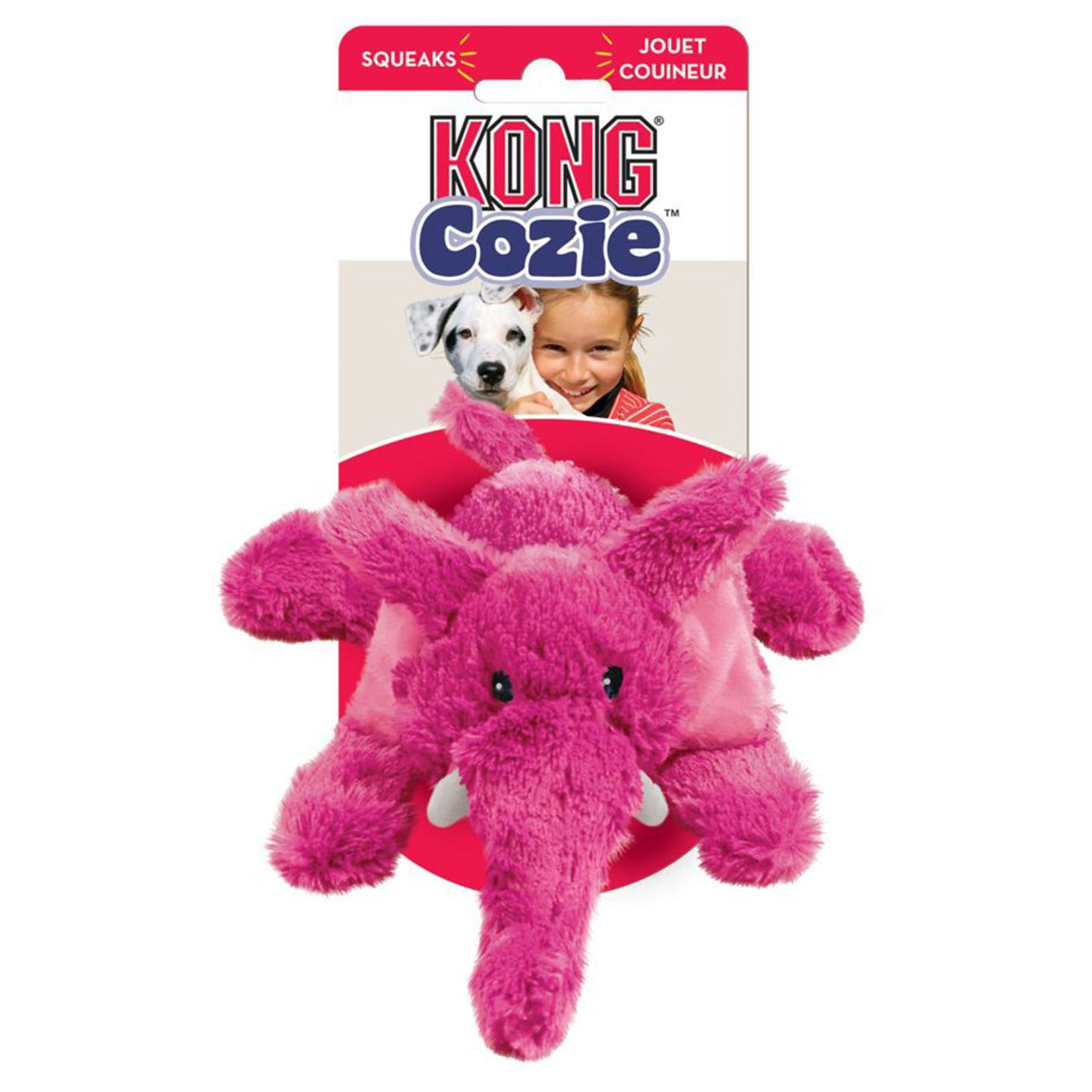 KONG Cozie Brights Assorted Animals