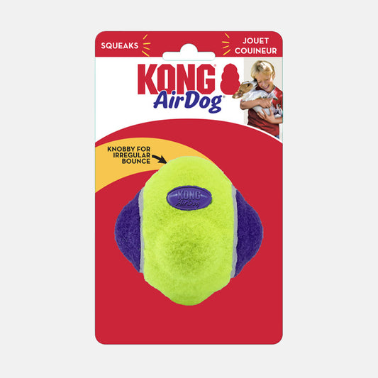 KONG AirDog Squeaker Knobby Ball