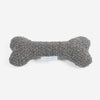 Bone Dog Toy in Granite Bouclé by Lords & Labradors