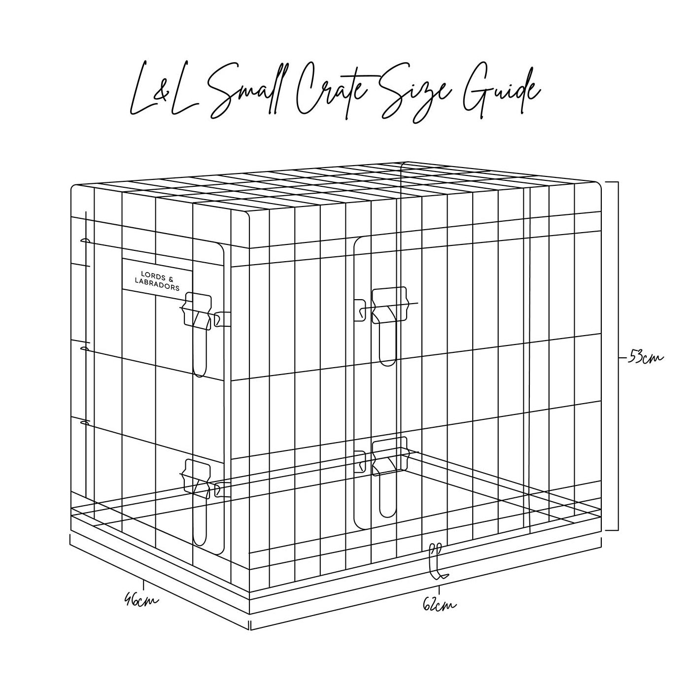 Discover, Imperfect deluxe heavy duty Silver dog crate, featuring two doors for easy access and a removable tray for easy cleaning! The ideal choice to keep new puppies safe, made using pet safe galvanised steel! Available now in 5 sizes and three stunning colours at Lords & Labradors