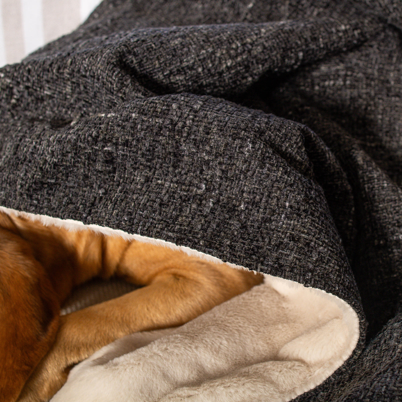 Dog & Puppy Blanket in Obsidian Minerals by Lords & Labradors