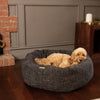Donut Bed With Removable Covers in Obsidian Minerals by Lords & Labradors