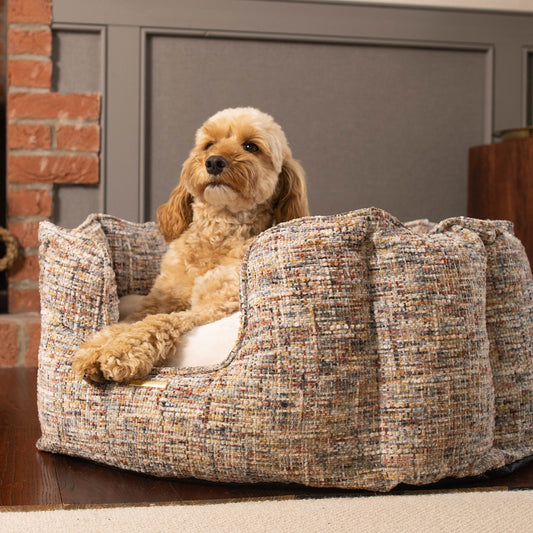 High Wall Bed With Removable Covers in Opal Minerals by Lords & Labradors