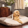 Sleepy Burrows Bed With Removable Cover In Opal Minerals by Lords & Labradors