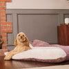 Sleepy Burrows Bed With Removable Cover In Rose Quartz Minerals by Lords & Labradors